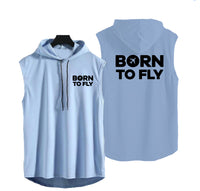 Thumbnail for Born To Fly Special Designed Hooded Tank Tops