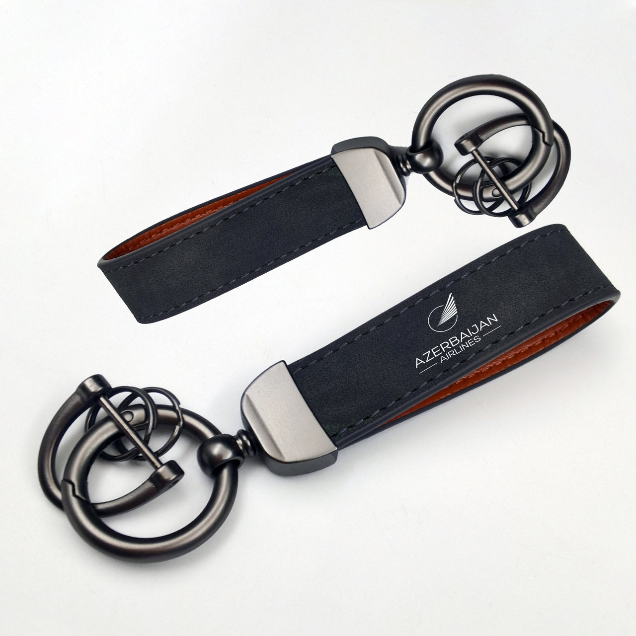 Azerbaijan Airlines Design Horseshoe Buckle Key Chains