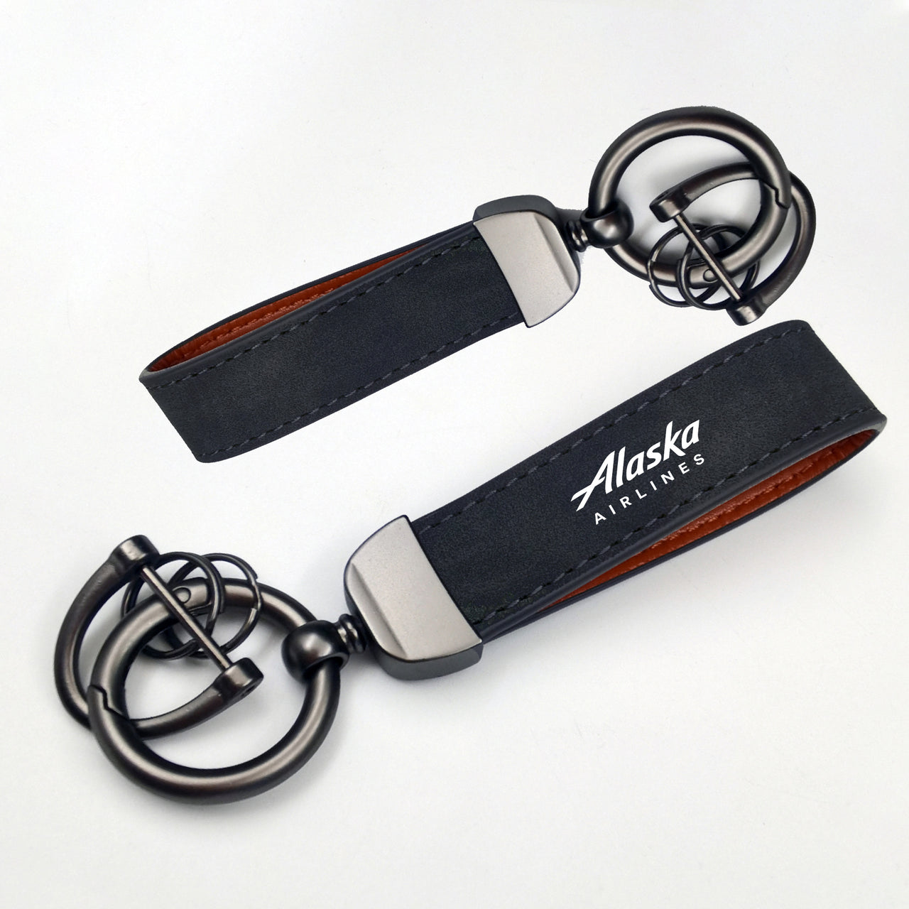 Alaska Airlines Design Horseshoe Buckle Key Chains