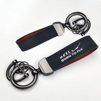 Thumbnail for Born To Fly Glider Design Horseshoe Buckle Key Chains