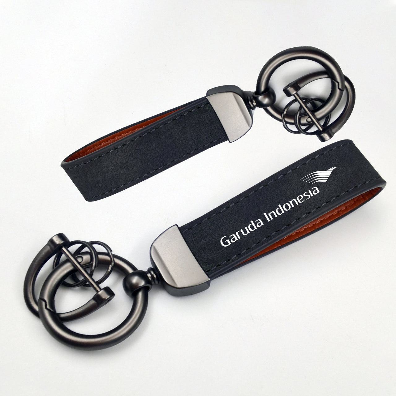 Garuda Indonésia Airlines Design Horseshoe Buckle Key Chains