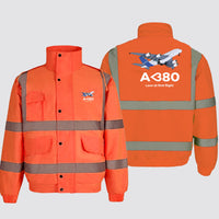 Thumbnail for Airbus A380 Love at first flight Designed Reflective Winter Jackets