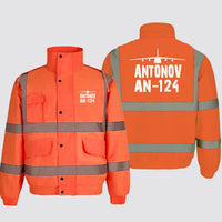 Thumbnail for Antonov AN-124 & Plane Designed Reflective Winter Jackets