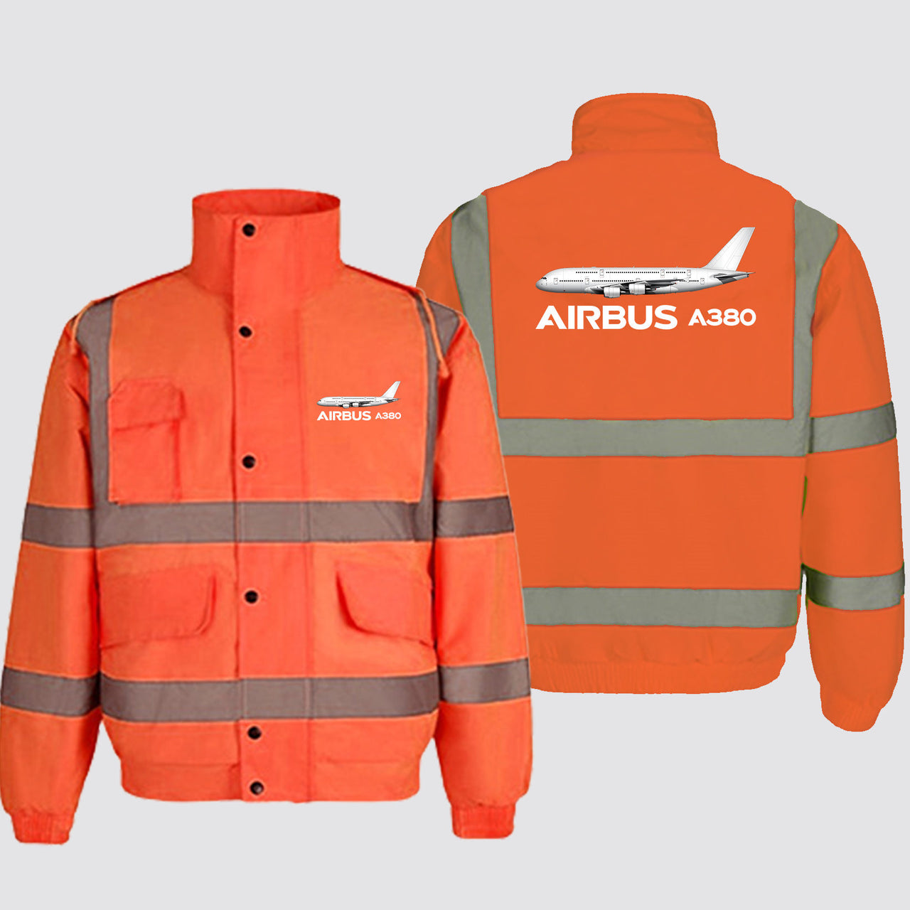 The Airbus A380 Designed Reflective Winter Jackets