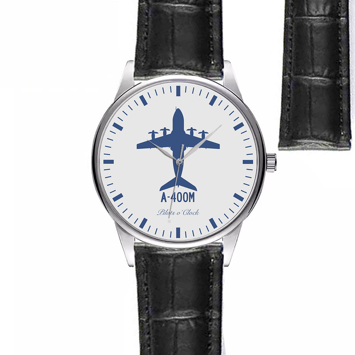 Airbus A400M Designed Fashion Leather Strap Watches