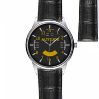 Thumbnail for Altitude-Color Designed Fashion Leather Strap Watches