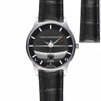 Thumbnail for Turn Coordinator Designed Fashion Leather Strap Watches