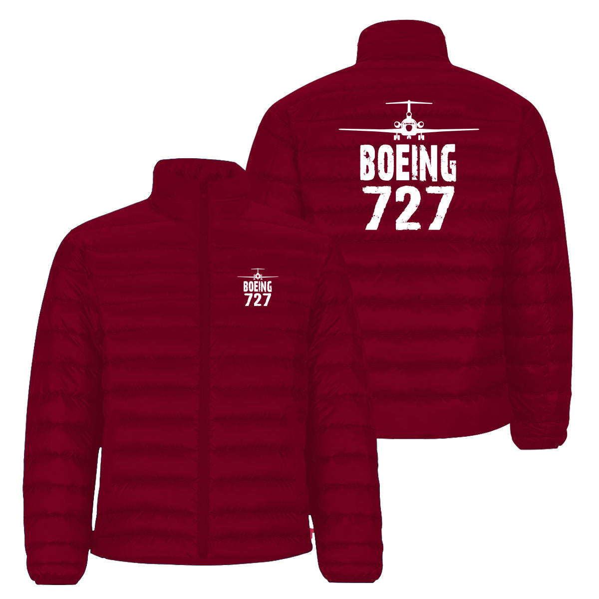 Boeing 727 & Plane Designed Padded Jackets