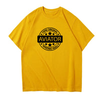 Thumbnail for %100 Original Aviator Designed Relax Fit T-Shirts