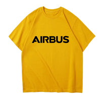 Thumbnail for Airbus & Text Designed Relax Fit T-Shirts