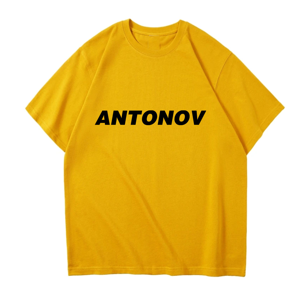 Antonov & Text Designed Relax Fit T-Shirts