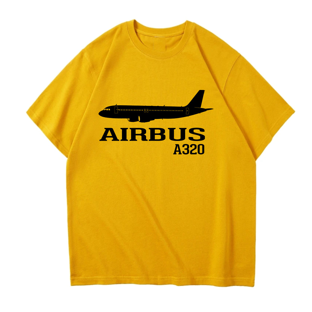 Airbus A320 Printed Designed Relax Fit T-Shirts