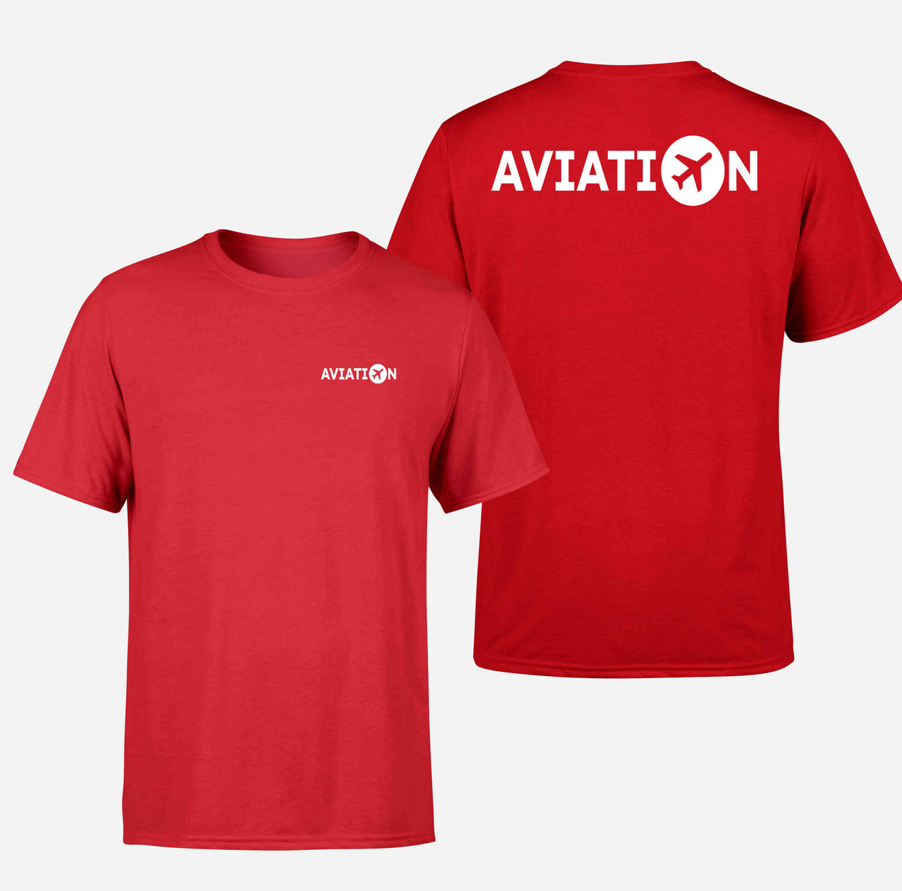 Aviation Double-Side T-Shirts