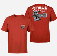 Thumbnail for Airbus A350 & Trent Wxb Engine Designed Pocket T-Shirts