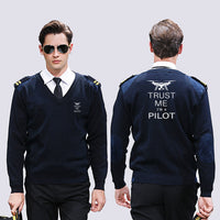 Thumbnail for Trust Me I'm a Pilot (Drone) Designed Wool Pilot Sweaters