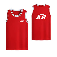 Thumbnail for ATR & Text Designed Basketball Style Sports Tank Tops