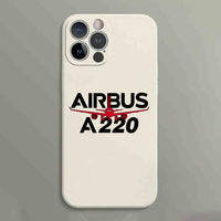 Thumbnail for Amazing Airbus A220 Designed Soft Silicone iPhone Cases