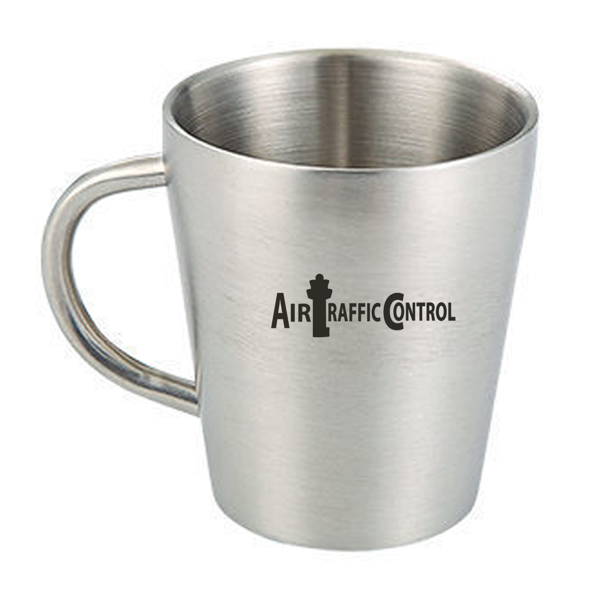 Air Traffic Control Designed Stainless Steel Coffee Mugs