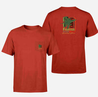 Thumbnail for Fighter Machine Designed Pocket T-Shirts