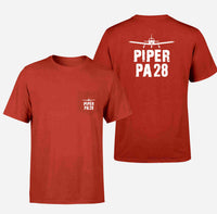 Thumbnail for Piper PA28 & Plane Designed Pocket T-Shirts