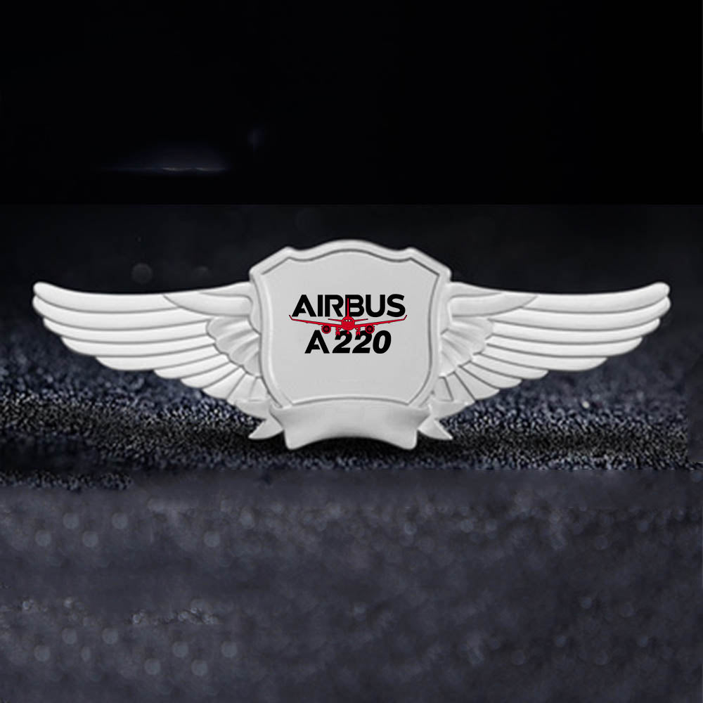 Amazing Airbus A220 Designed Badges