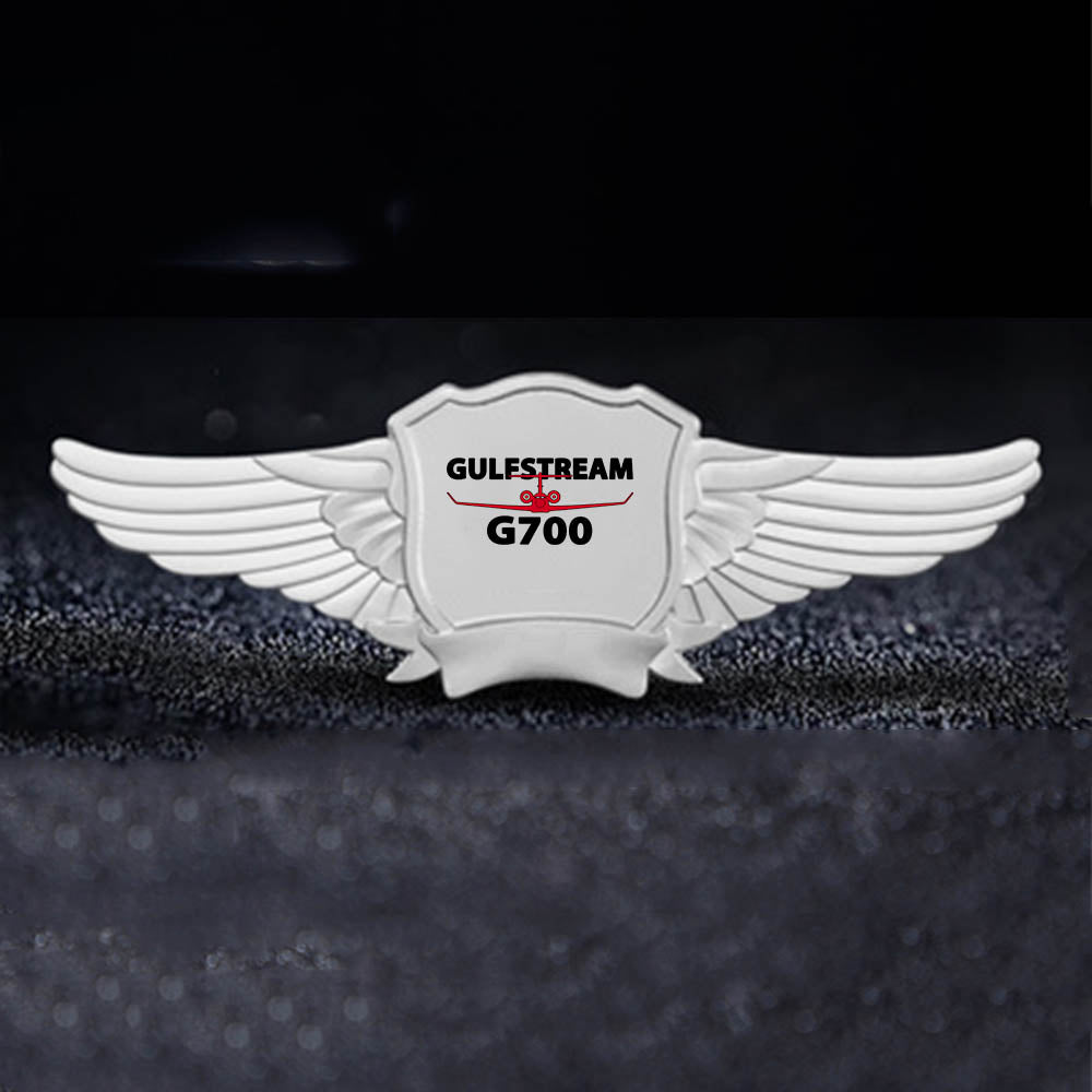 Amazing Gulfstream G700 Designed Badges