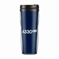 Thumbnail for A330neo & Text Designed Plastic Travel Mugs