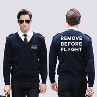 Thumbnail for Remove Before Flight Designed Wool Pilot Sweaters