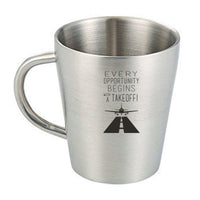 Thumbnail for Every Opportunity Designed Stainless Steel Coffee Mugs