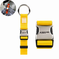 Thumbnail for A320neo & Text Designed Portable Luggage Strap Jacket Gripper