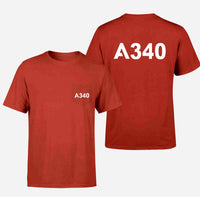 Thumbnail for A340 Flat Text Designed Pocket T-Shirts