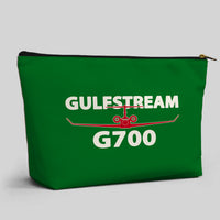 Thumbnail for Amazing Gulfstream G700 Designed Zipper Pouch