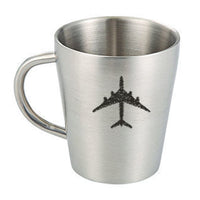 Thumbnail for Colourful Airplane Designed Stainless Steel Coffee Mugs