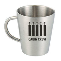 Thumbnail for Colourful Cabin Crew Designed Stainless Steel Coffee Mugs