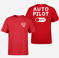 Thumbnail for Auto Pilot Off Double-Side T-Shirts