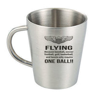 Thumbnail for Flying One Ball Designed Stainless Steel Coffee Mugs