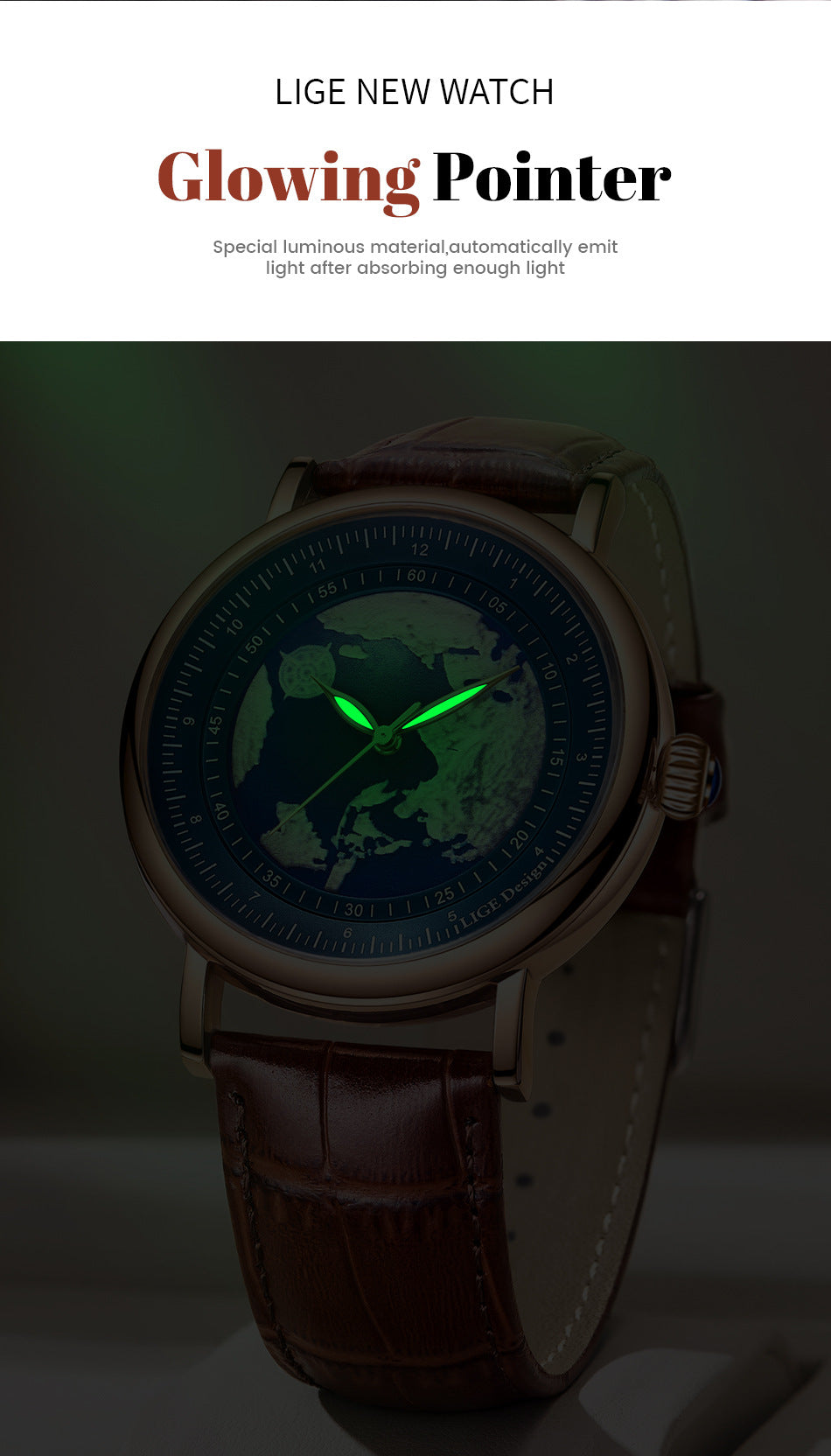 Waterproof Luminous Unique Men Watches