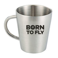 Thumbnail for Born To Fly Special Designed Stainless Steel Coffee Mugs