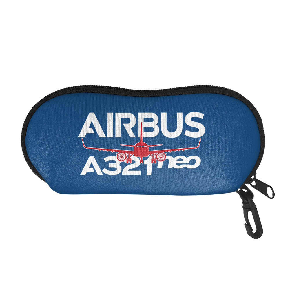 Amazing Airbus A321neo Designed Glasses Bag