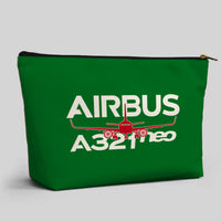 Thumbnail for Amazing Airbus A321neo Designed Zipper Pouch