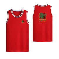 Thumbnail for Fighter Machine Designed Basketball Style Sports Tank Tops