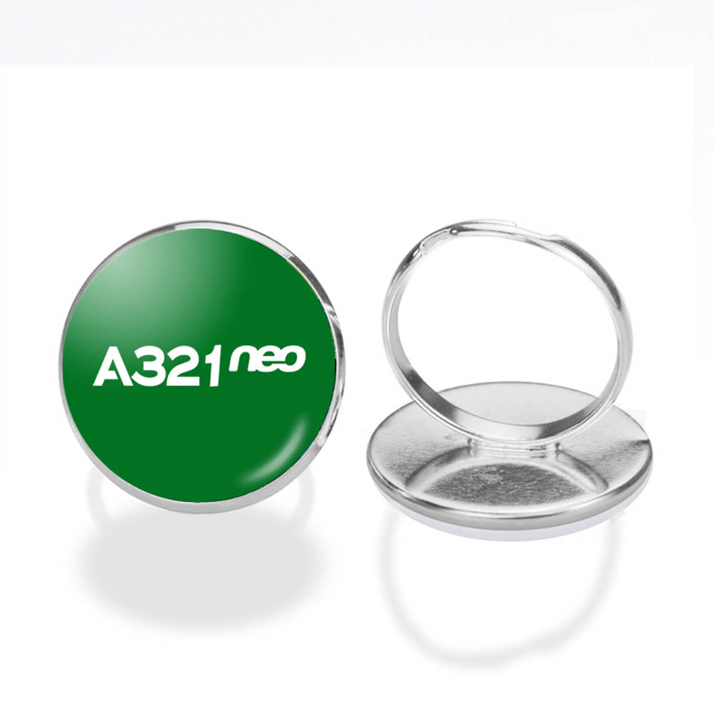 A321neo & Text Designed Rings