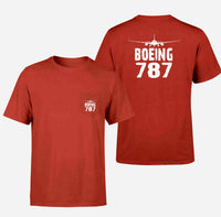 Thumbnail for Boeing 787 & Plane Designed Pocket T-Shirts