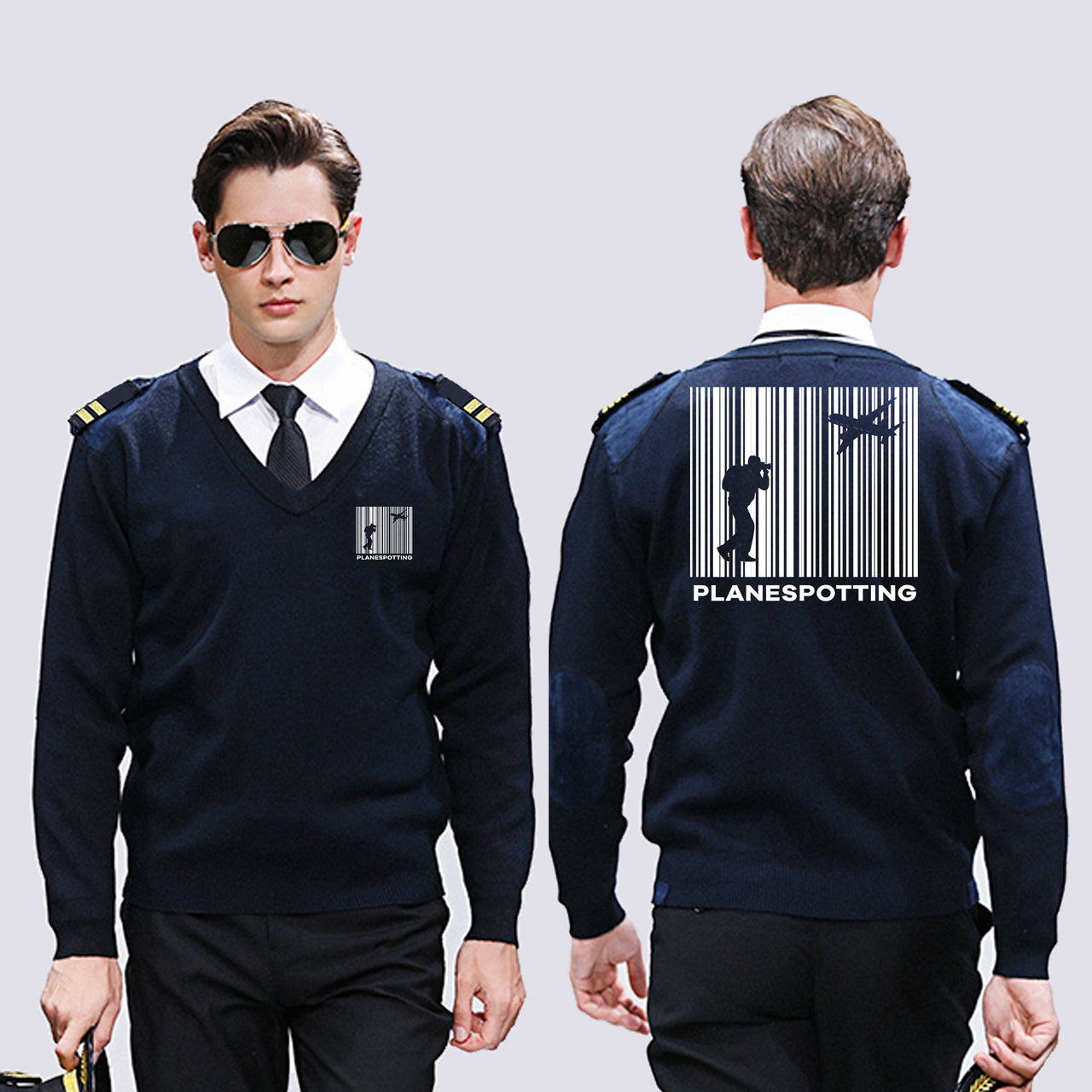 Planespotting Designed Wool Pilot Sweaters