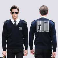 Thumbnail for Planespotting Designed Wool Pilot Sweaters