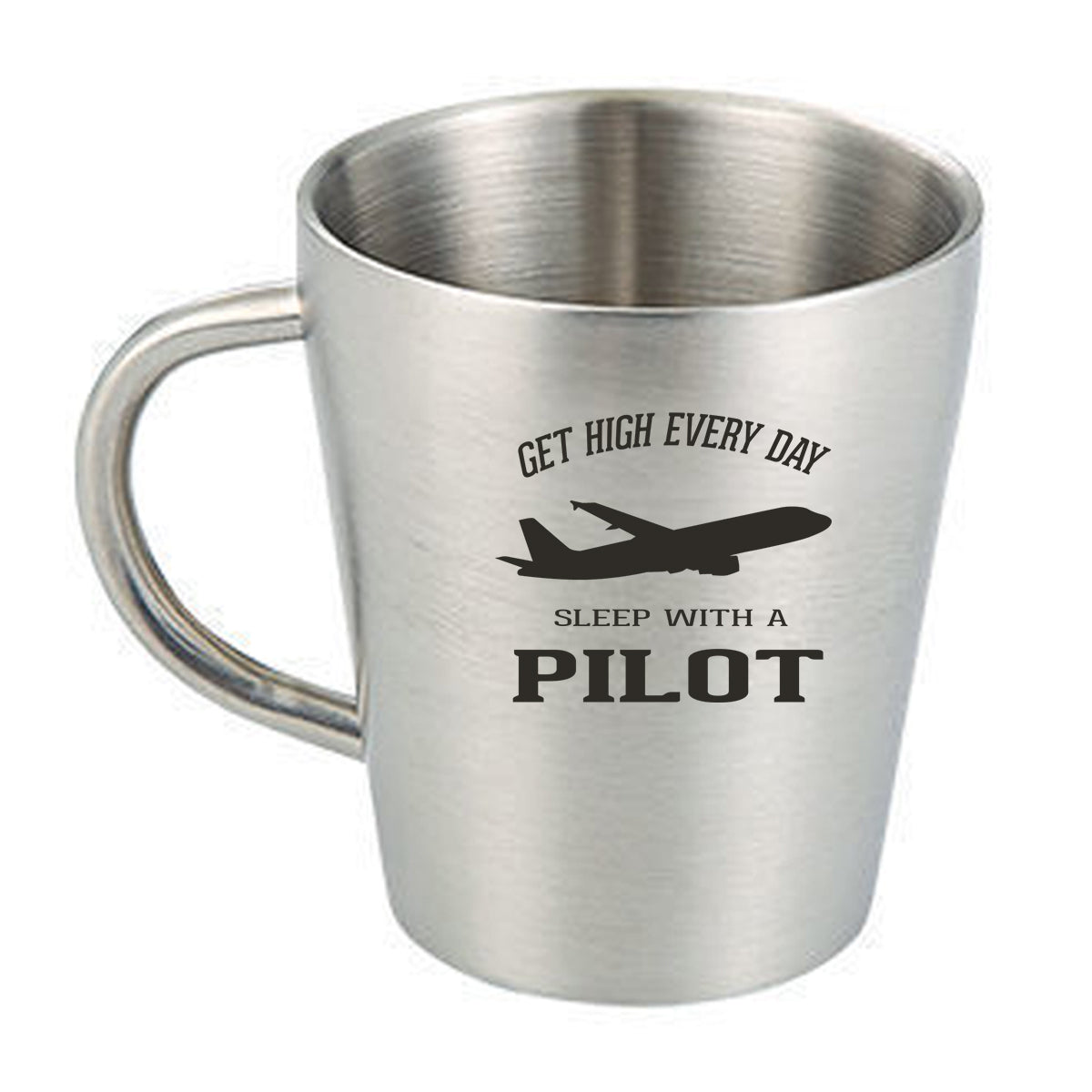 Get High Every Day Sleep With A Pilot Designed Stainless Steel Coffee Mugs