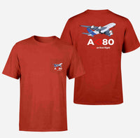 Thumbnail for Airbus A380 Love at first flight Designed Pocket T-Shirts