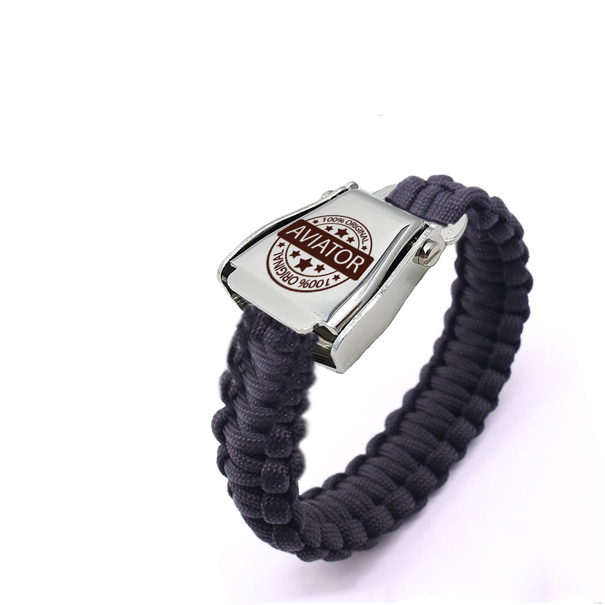 %100 Original Aviator Design Airplane Seat Belt Bracelet