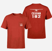 Thumbnail for Cessna 182 & Plane Designed Pocket T-Shirts