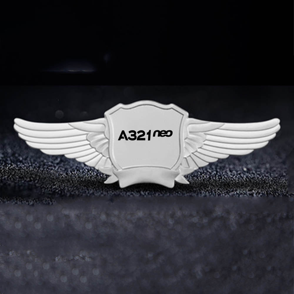 A321neo & Text Designed Badges